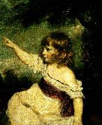 Sir Joshua Reynolds master hare china oil painting artist